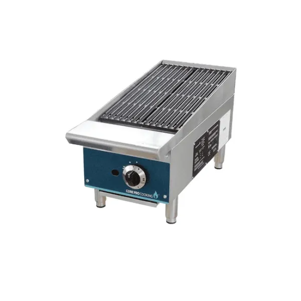 Grill υγραερίου με ηφαιστειογενείς πέτρες KARAMCO E-RQH-15A 401396